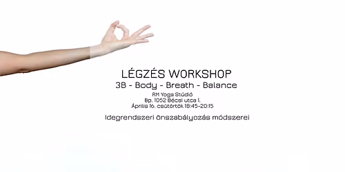 | 3B - BREATH - L\u00e9gz\u00e9s Workshop
