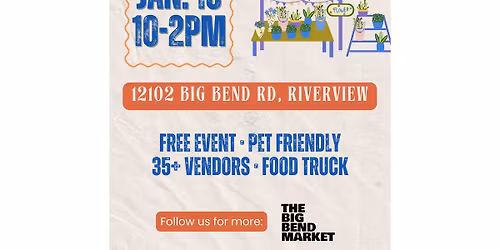 The Big Bend Market: Riverview Market \ud83c\udf89\ud83d\udda4