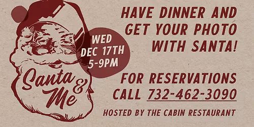 Santa & Me Dinner Live @ The Cabin