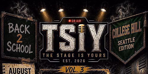 The Stage Is Yours Vol.3