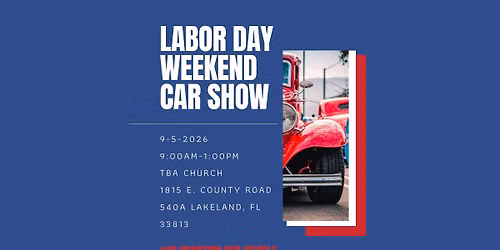 Labor Day Weekend Car Show