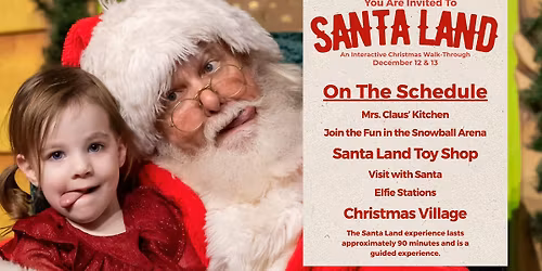 Visit Santa at Santa Land 