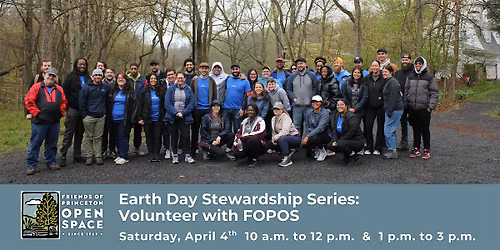 Earth Day Stewardship Series: Volunteer with FOPOS \/\/ Saturday, April 4th