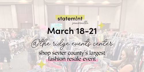 Statemint Sevierville's Spring Pop-Up Consignment Shop for Women + Men: Free Entry!