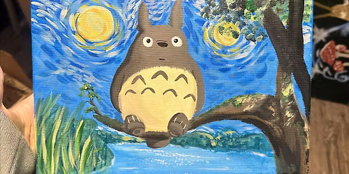 Totoro Paint-n-Sip
