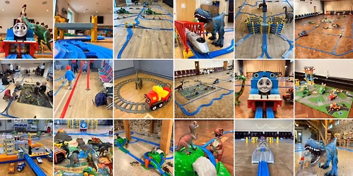 Train Play Devon at Ullacombe Farm, Bovey Tracey, Day 1