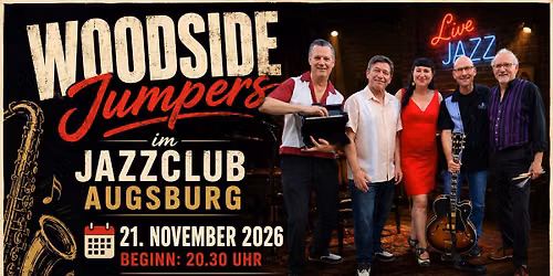 Woodsidejumpers im Jazzclub Augsburg