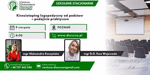 POZNA\u0143 Kinesiotaping logopedyczny od podstaw \u2013 podej\u015bcie praktyczne