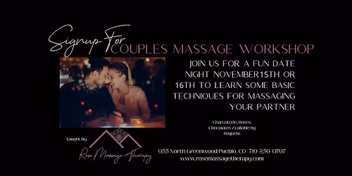 Couples Massage Date Night-How to Massage Your Partner