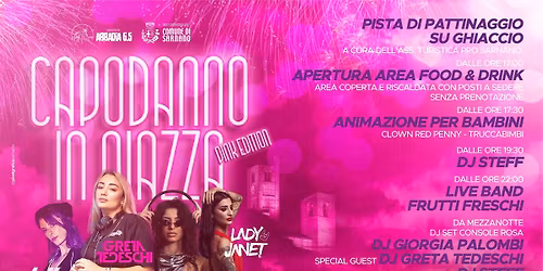 CAPODANNO IN PIAZZA SARNANO 2026