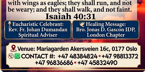 7th Thanksgiving Anniversary of El Shaddai DWXI-PPFI Oslo Cell Group, Norway