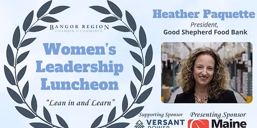 Women's Leadership Luncheon with Heather Paquette