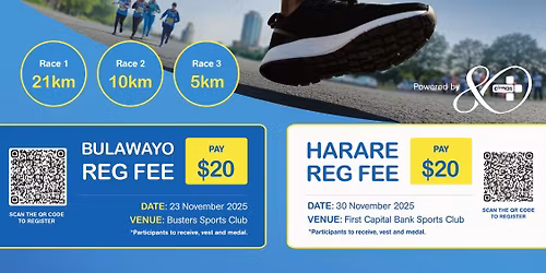 iGo Half Marathon Bulawayo and Harare