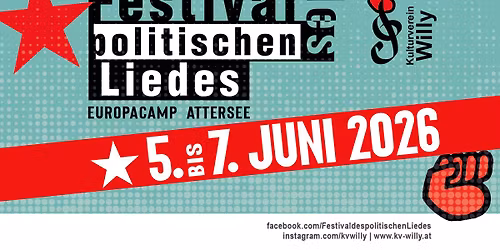 Festival des politischen Liedes 2026
