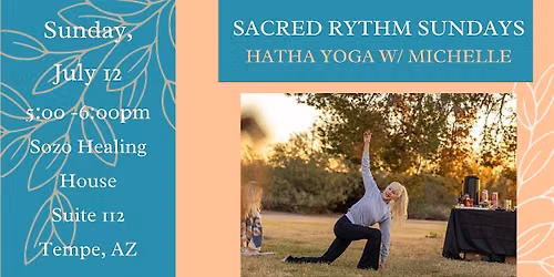 Sacred Rhythm Sundays: Hatha Yoga