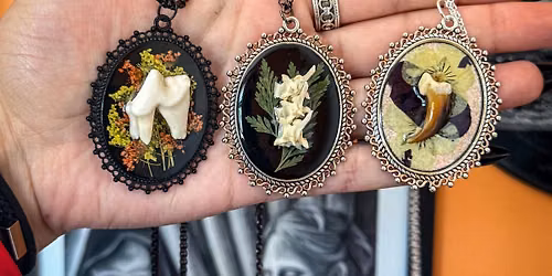 Bones & Beauty: Resin Workshops  with The Dead Moon Studio