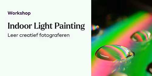 Workshop Indoor Light Painting