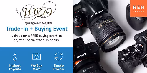 Trade in \/ Sell Your used camera gear