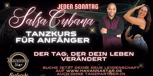 Salsa Cubana Anf\u00e4ngerkurs*Anmeldung auch ohne Tanzpartner:in