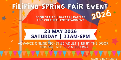 3rd Filipino Spring Fair in London (Kantahan Kainan Kultura 2026))