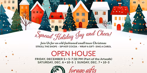 Open House at Forage Gifts