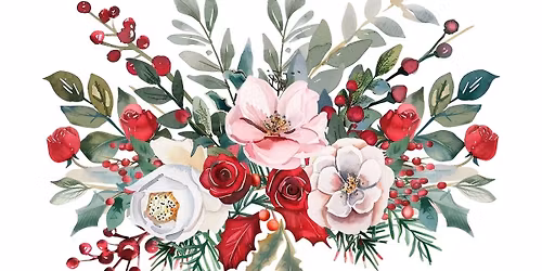 Build your own Christmas bouquet! \ud83c\udf84\u2728\ud83e\udd0d