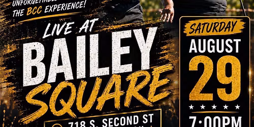 R& B  on Bailey Presents: The BCC Experience 
