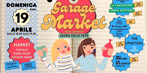 GARAGE MARKET DELLE GEMELLE - 19 Aprile 2026
