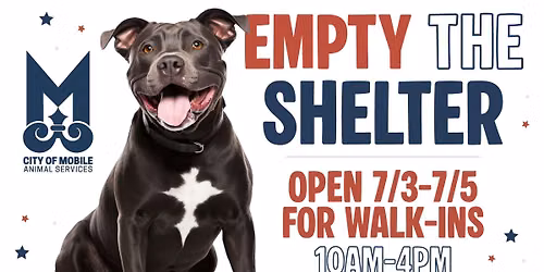 Empty the Shelter + Volunteer Dog Walk 