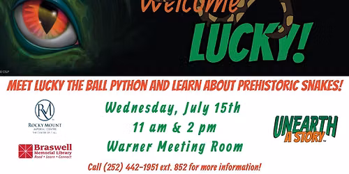Meet Lucky the Ball Python!