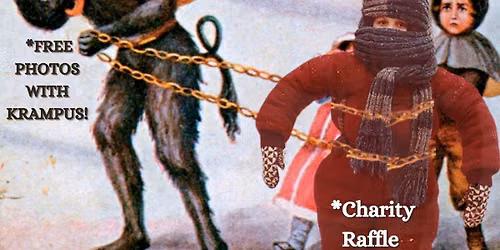 Yule Shoot Yr Eye Out - Holiday Shopping Event (with FREE photos with Krampus)
