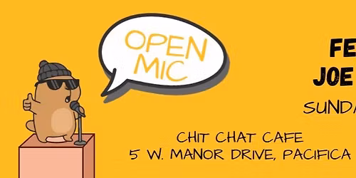 Poetry and Spoken Word Open Mic featuring Joe Flambo