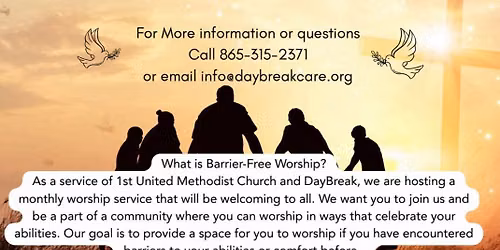 Barrier-Free Worship 