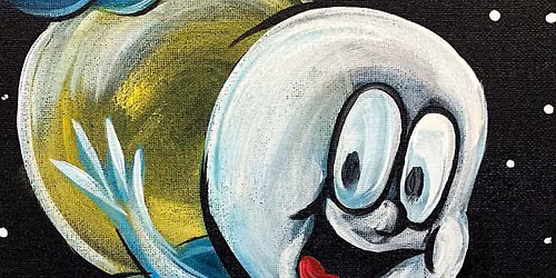 Friendly Ghost - Little Artists Paint Party!