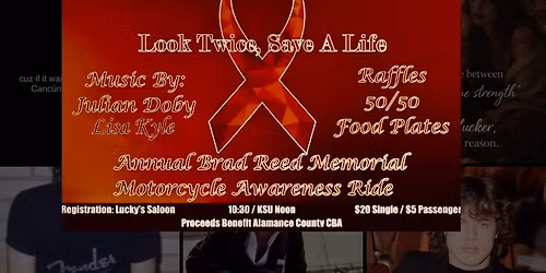 CBA Annual Brad Reed Memorial Motorcycle Awareness Ride \ud83c\udfcd\ufe0f