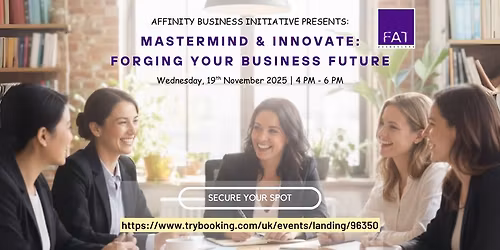 Affinity: bringing together women business owners to share, solve & inspire