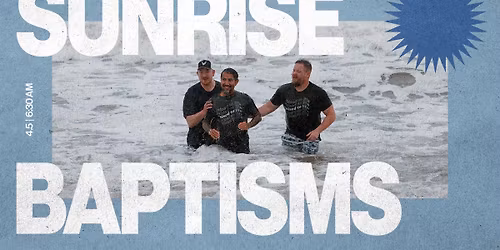 Sunrise Beach Baptisms