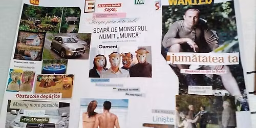 Atelier de Vision Board - Stabile\u0219te-\u021bi inten\u021biile pentru 2026