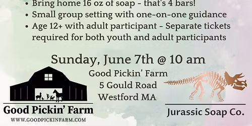 Farmhouse Soapmaking with Jurassic Soap Co.