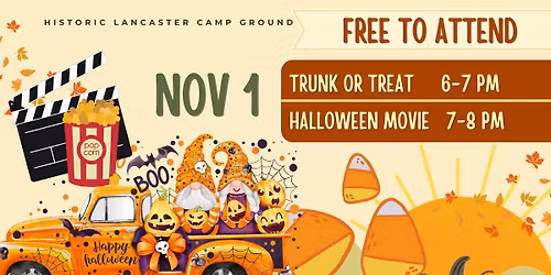 Trunk or Treat & Kids Halloween Movie