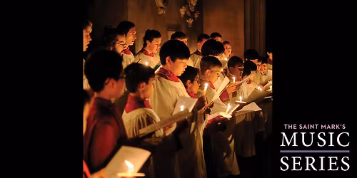 Saint Mark's Music Series Presents: Sing My Soul