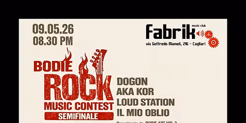 SEMIFINALE Bodie Rock Music Contest