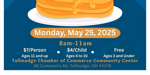 Memorial Day Pancake Breakfast