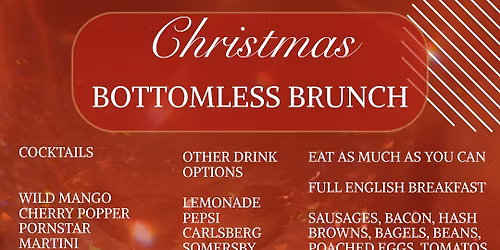 BOTTOMLESS BRUNCH 