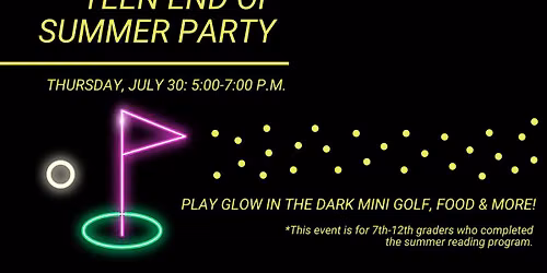 Teen End of Summer Party