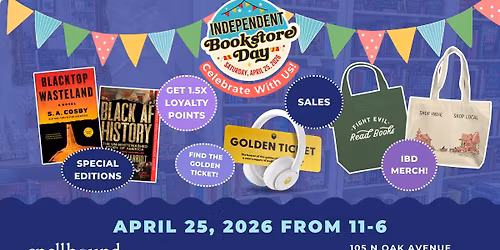 Independent Bookstore Day!