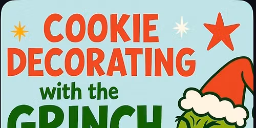 Cookie Decorating with the GRINCH