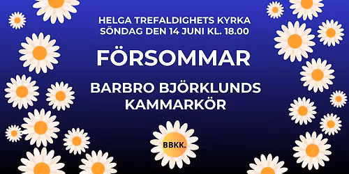 F\u00f6rsommar \u2013 konsert med BBKK.
