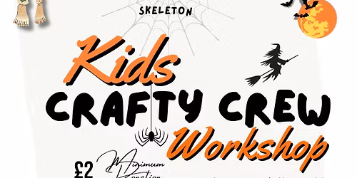 Kids Crafty Crew Workshop - Spooky Halloween