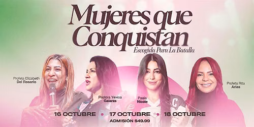 Mujeres Que Conquistan | Escogida Para La Batalla